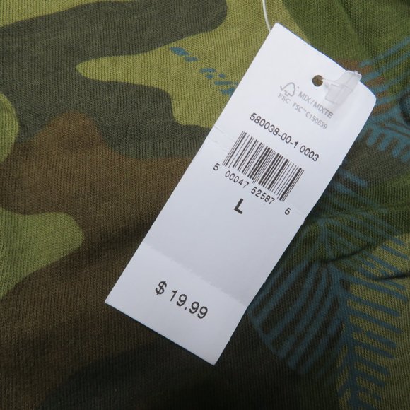 GAP Everyday Camouflage T-Shirt Camo Mens M or L or XL - Picture 10 of 16